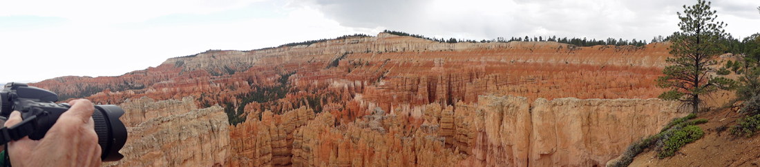 panorama at Bryce Canon